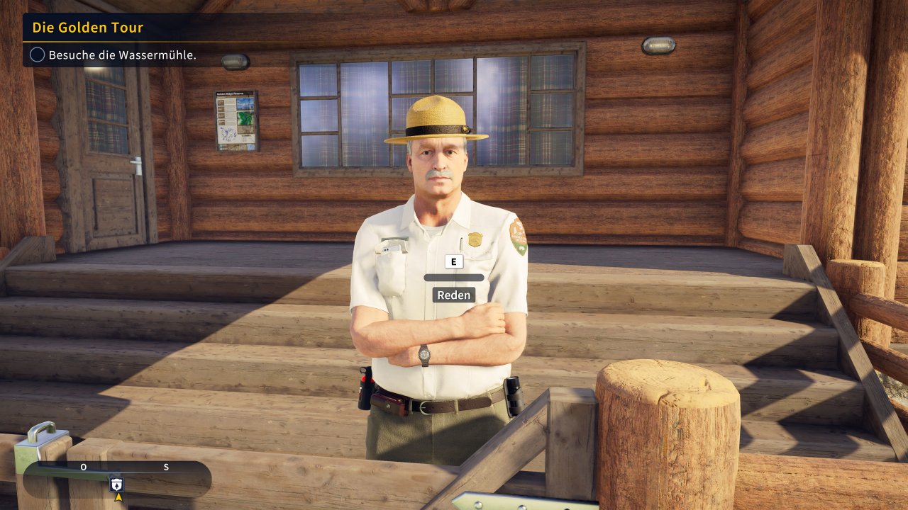 [16/09/2022] Parkranger Clayton begleitet uns mit seiner kernigen Stimme.