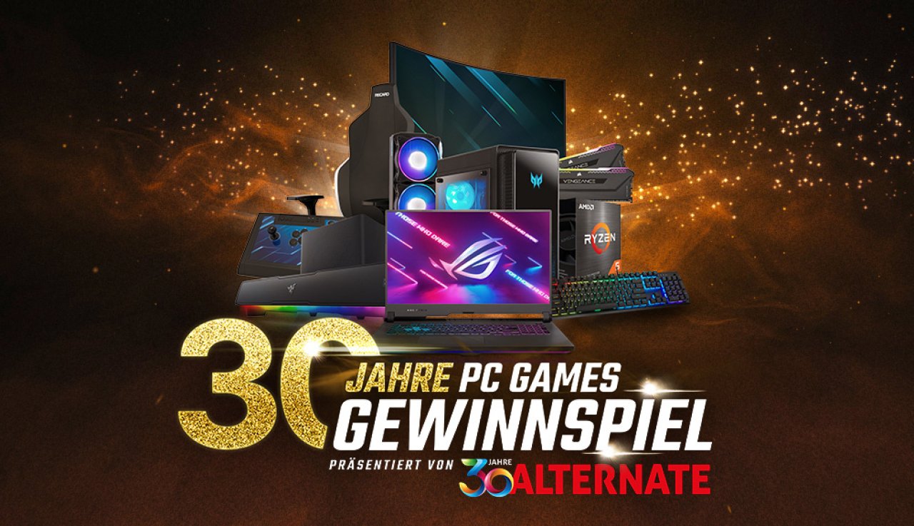 [12/09/2022] 30 Jahre PC Games: ​Macht mit beim großen Jubiläumsgewinnspiel!