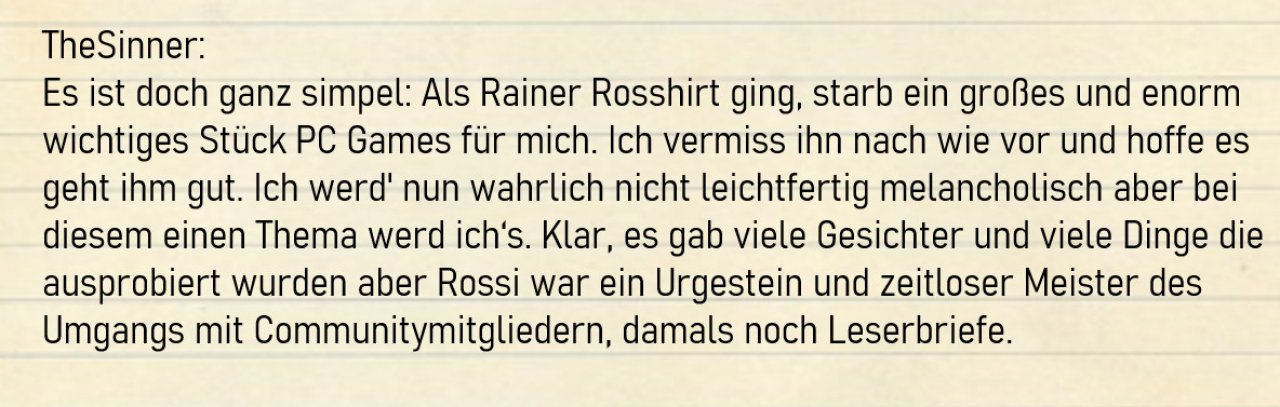 [22/09/2022] 30 Jahre PC Games: Community im Auf und Ab der Gefühle (7)