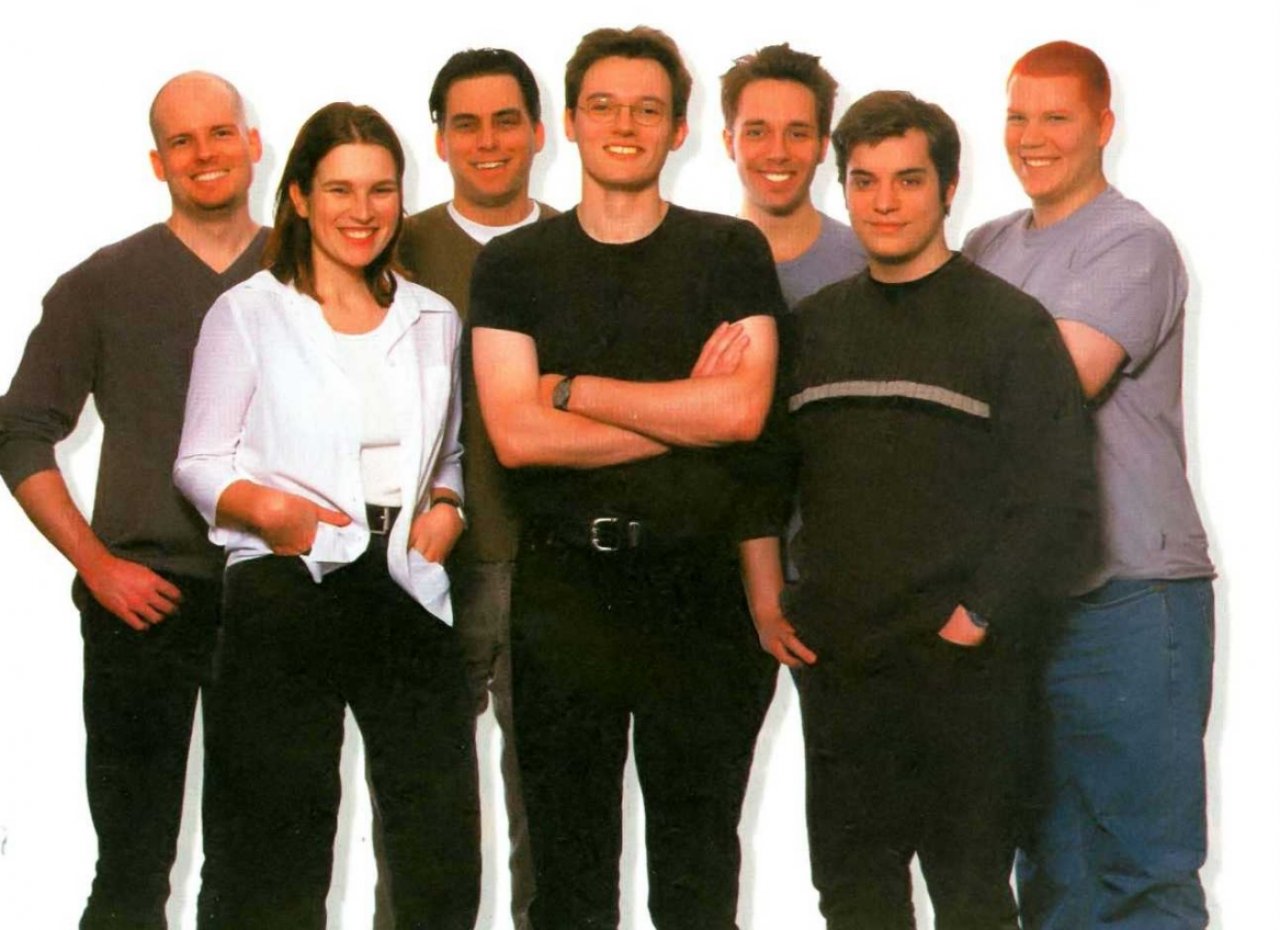 [24/09/2022] Die Stammredaktion im Heft 04/2001.&nbsp;
