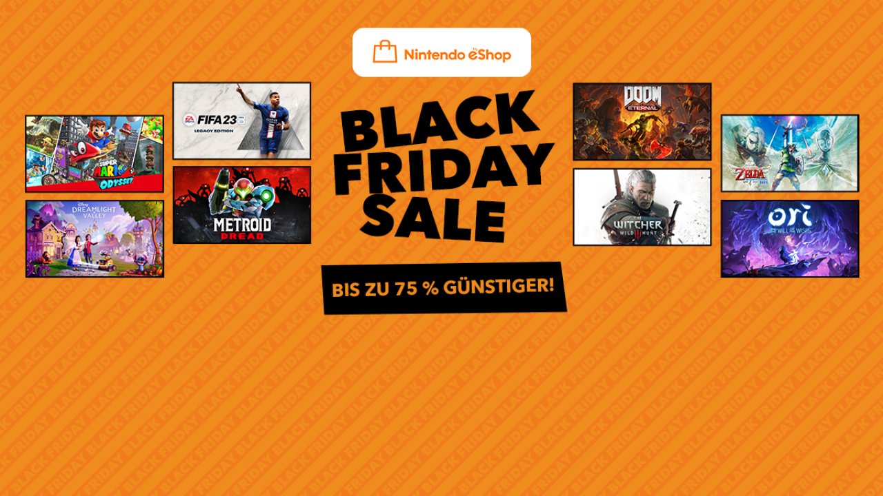 [14/11/2022] Nintendo Black Friday Sale: Nur noch wenige Tage - jetzt zuschlagen!