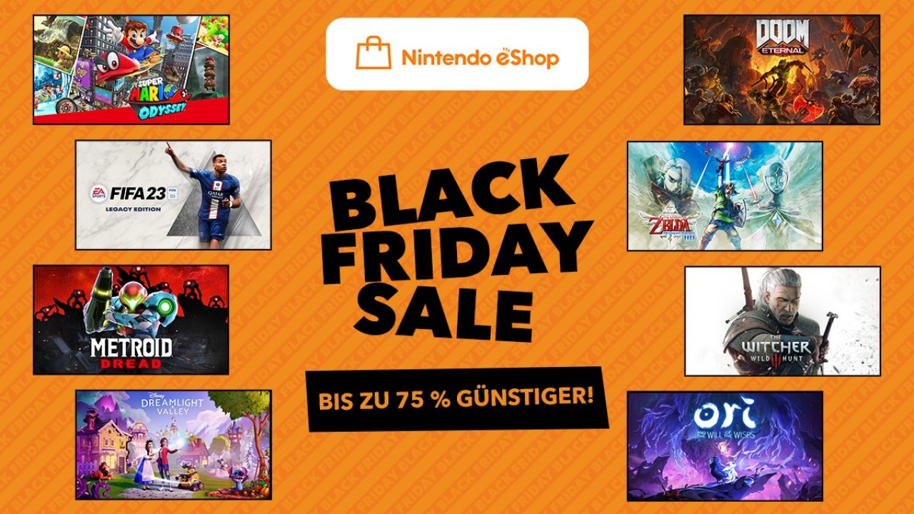 [14/11/2022] Nintendo Black Friday Sale: Nur noch wenige Tage - jetzt zuschlagen!