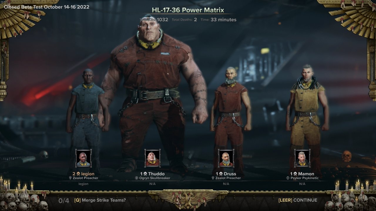 [11/11/2022] Warhammer 40K: Darktide im Test