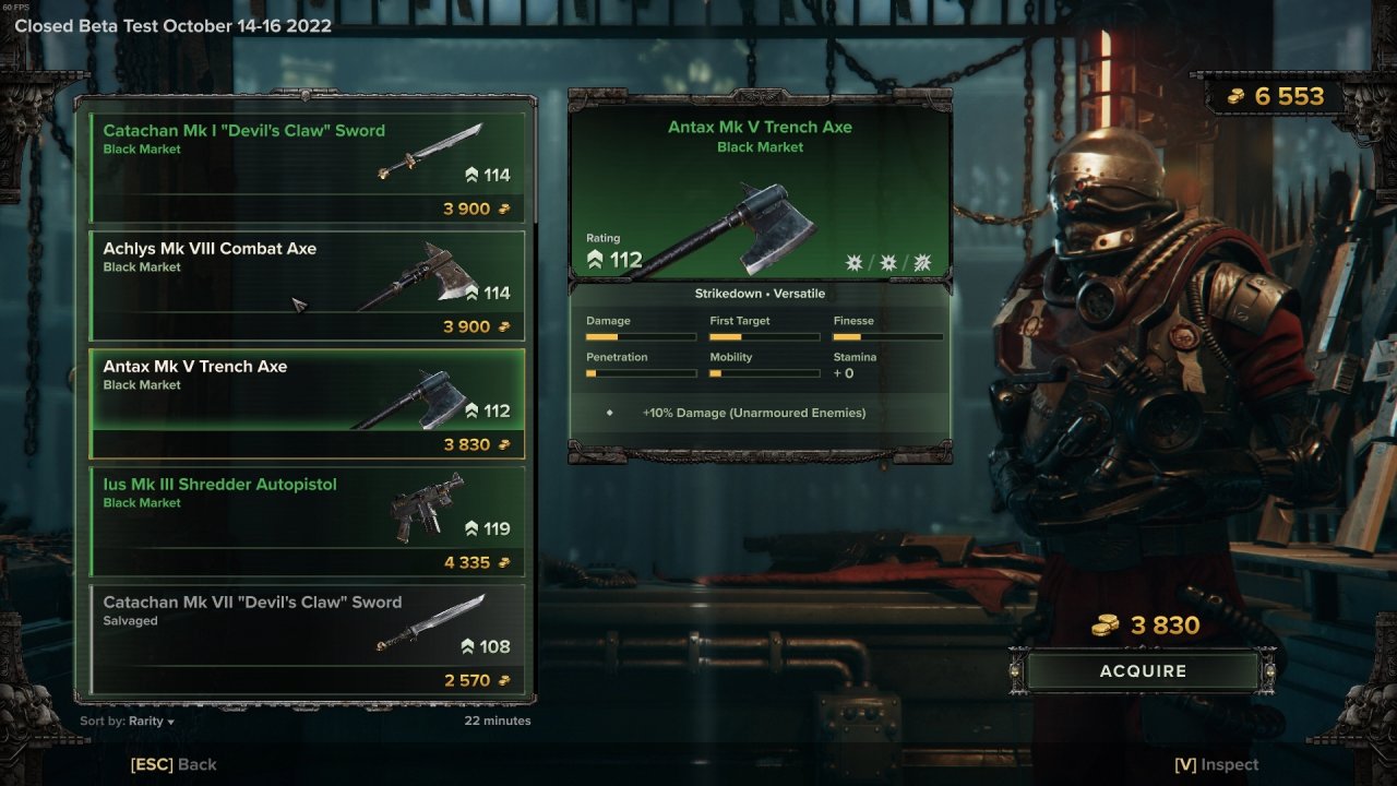 [11/11/2022] Warhammer 40K: Darktide im Test