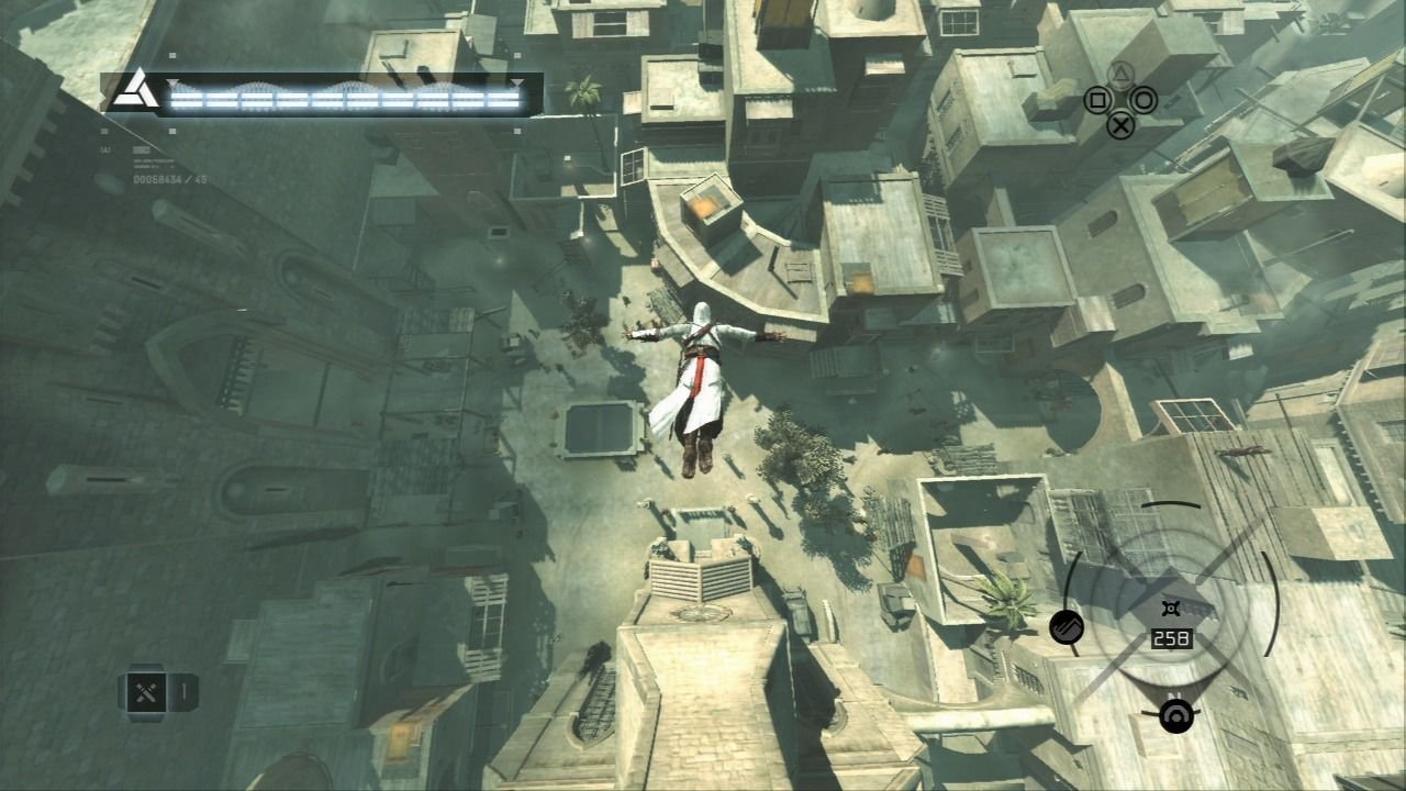 [04/11/2022] Die enormen Höhen waren für ein Spiel ungewöhnlich und verursachten fast schon Schwindel vor dem Bildschirm. Die Todessprünge in einen Heuhaufen fühlten sich 2007 unglaublich innovativ und befriedigend an.&nbsp;