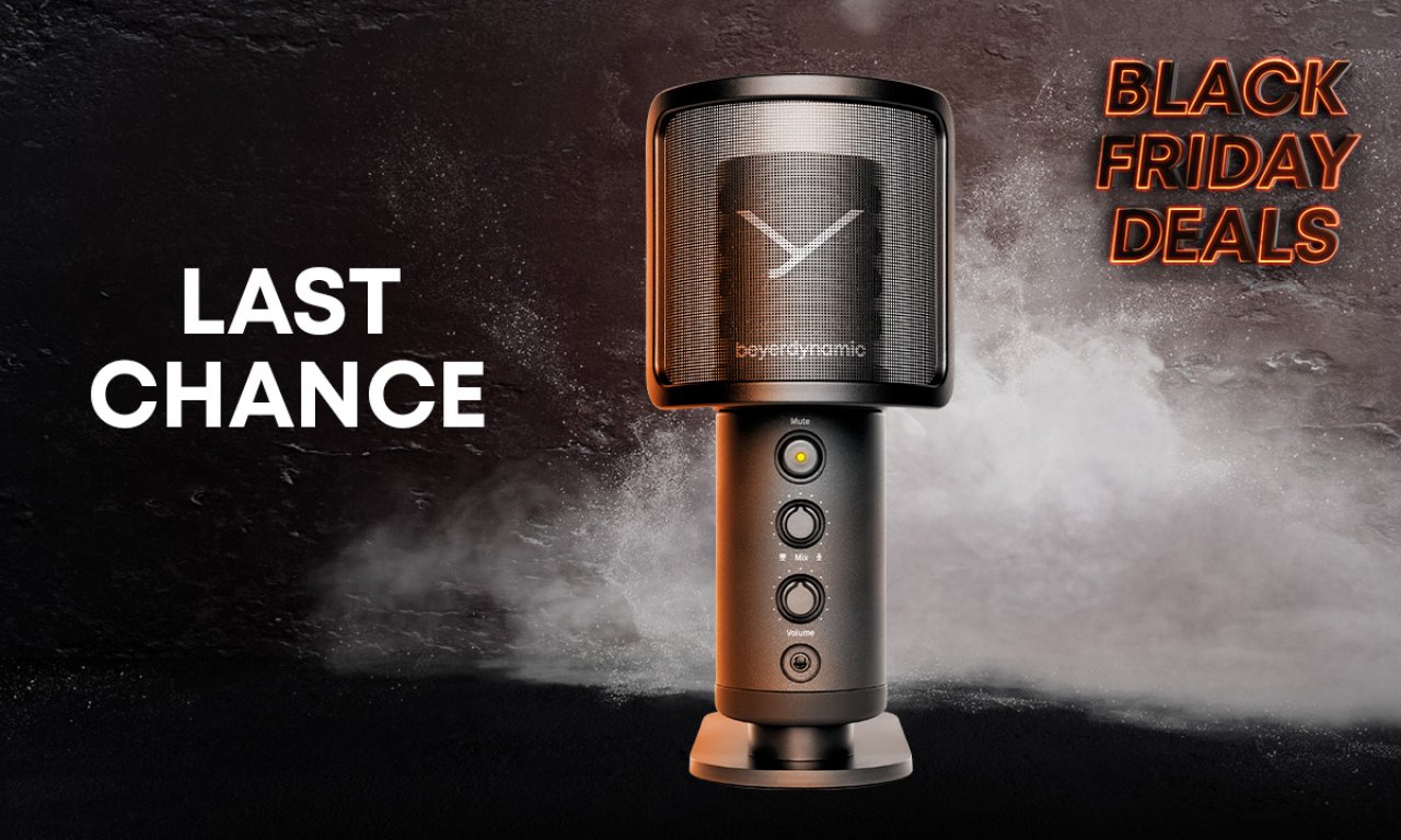 [16/11/2022] Cyber Week bei beyerdynamic: Gratis-Kopfhörer und bis zu 60% Rabatt!