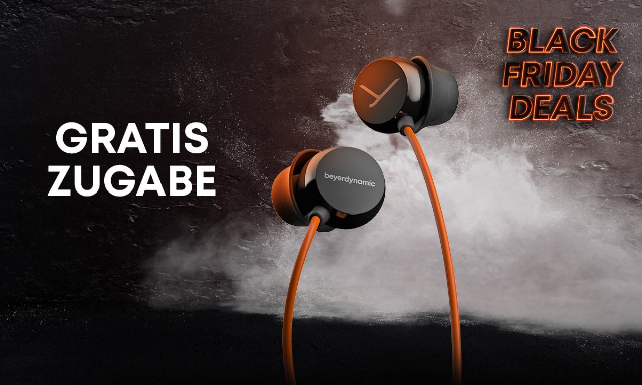 [16/11/2022] Cyber Week bei beyerdynamic: Gratis-Kopfhörer und bis zu 60% Rabatt!