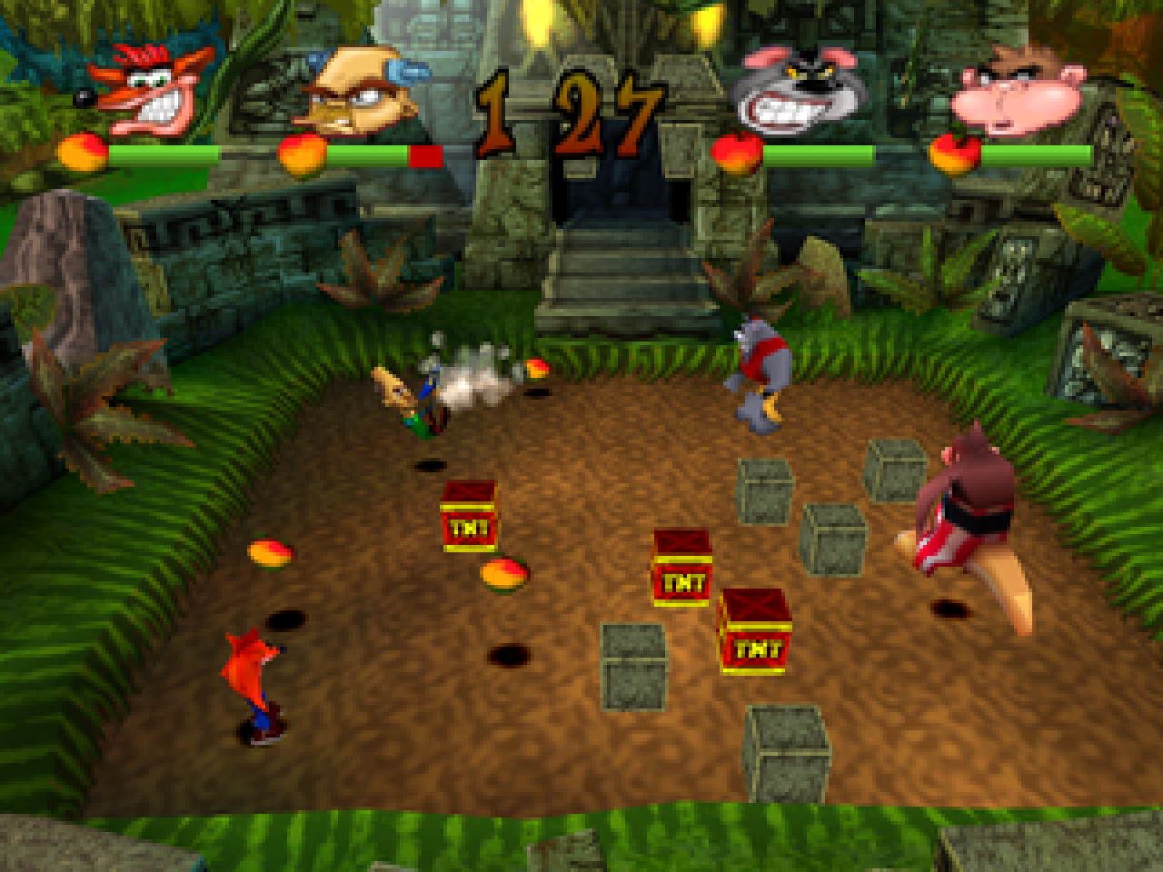 [01/12/2022] Für die PlayStation-Minispiel-Sause Crash Bash (2000) engagierte Entwickler Eurocom Cerny als Designer. Er ist es schließlich auch, der sich das Konzept für Rilla Roo ausdenkt – eine neue Figur, die die Charaktervielfalt im Multiplayer-Modus erhöhen soll.&nbsp;