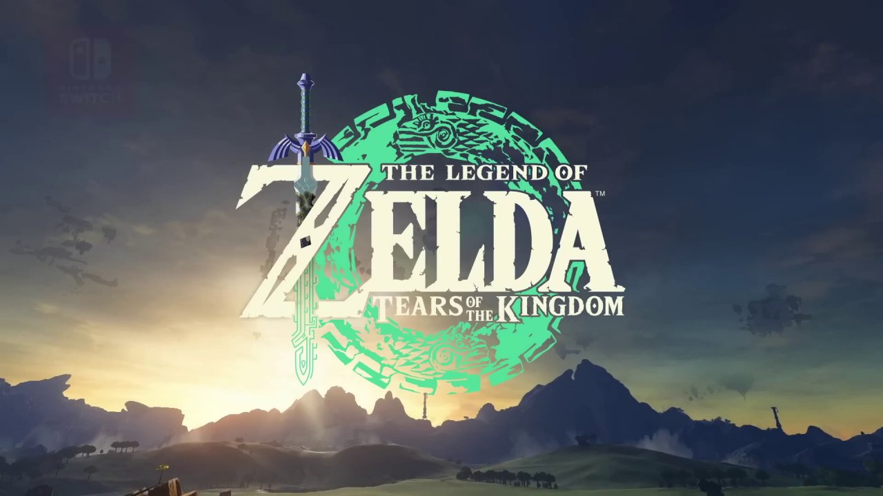 Das Logo von Zelda: Tears of the Kingdom.