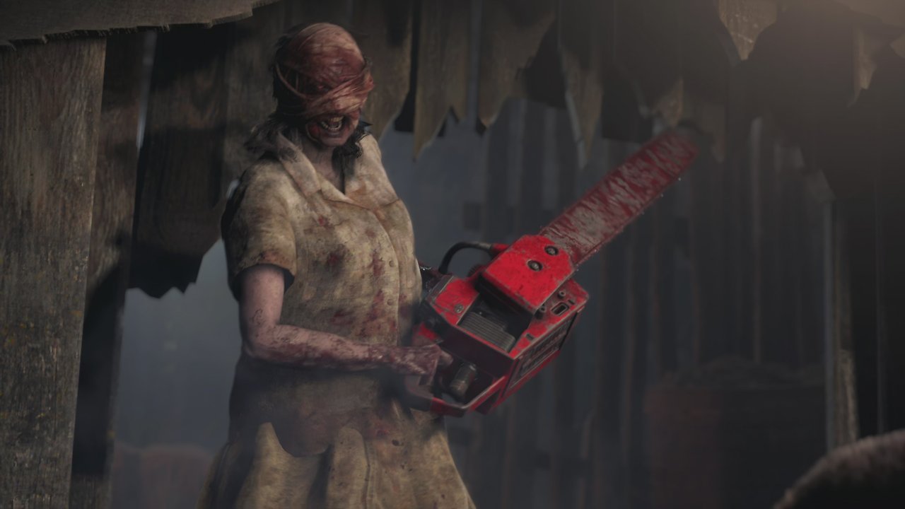 Kettensägen Lady in Resident Evil 4 Remake