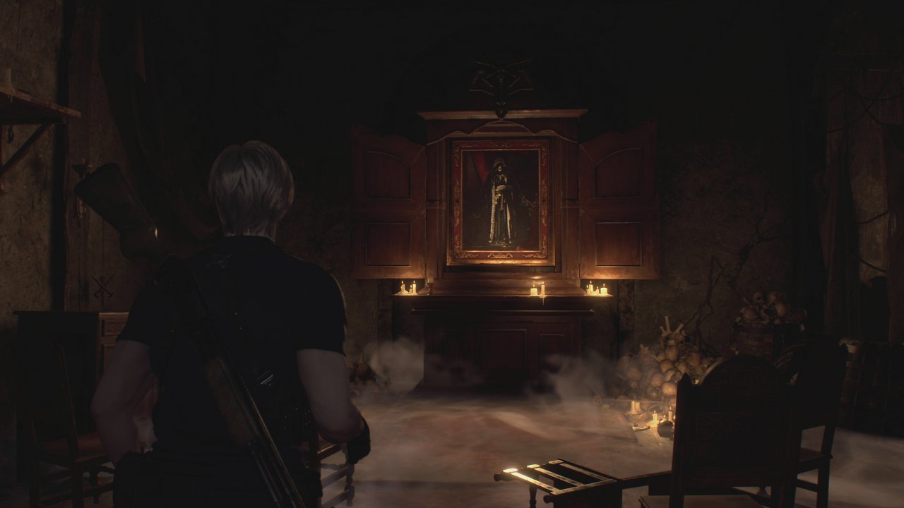 In der Kapelle in Resident Evil 4