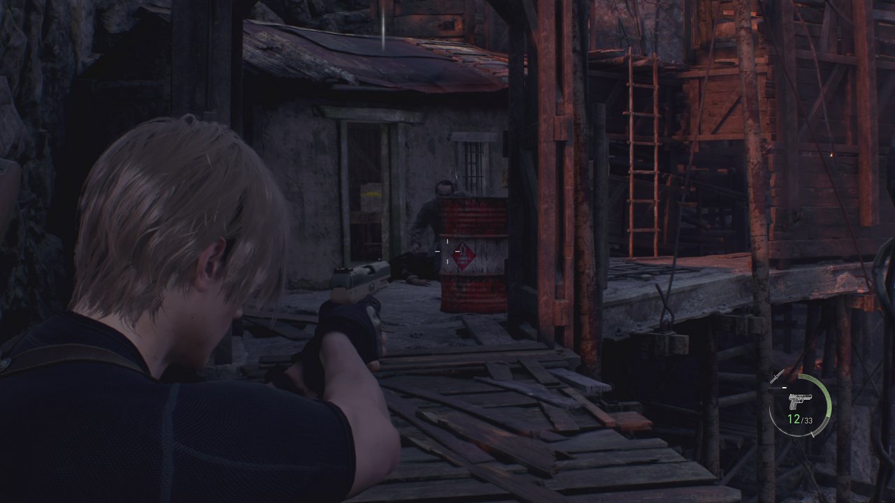 Weg zum See in Resident Evil 4