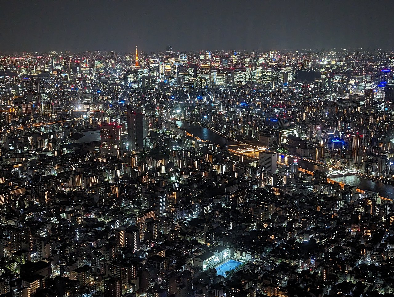 [28/04/2023] Tokyo von oben: Der Skytree bietet eine atemberaubende Aussicht auf die größte Metropole der Welt.