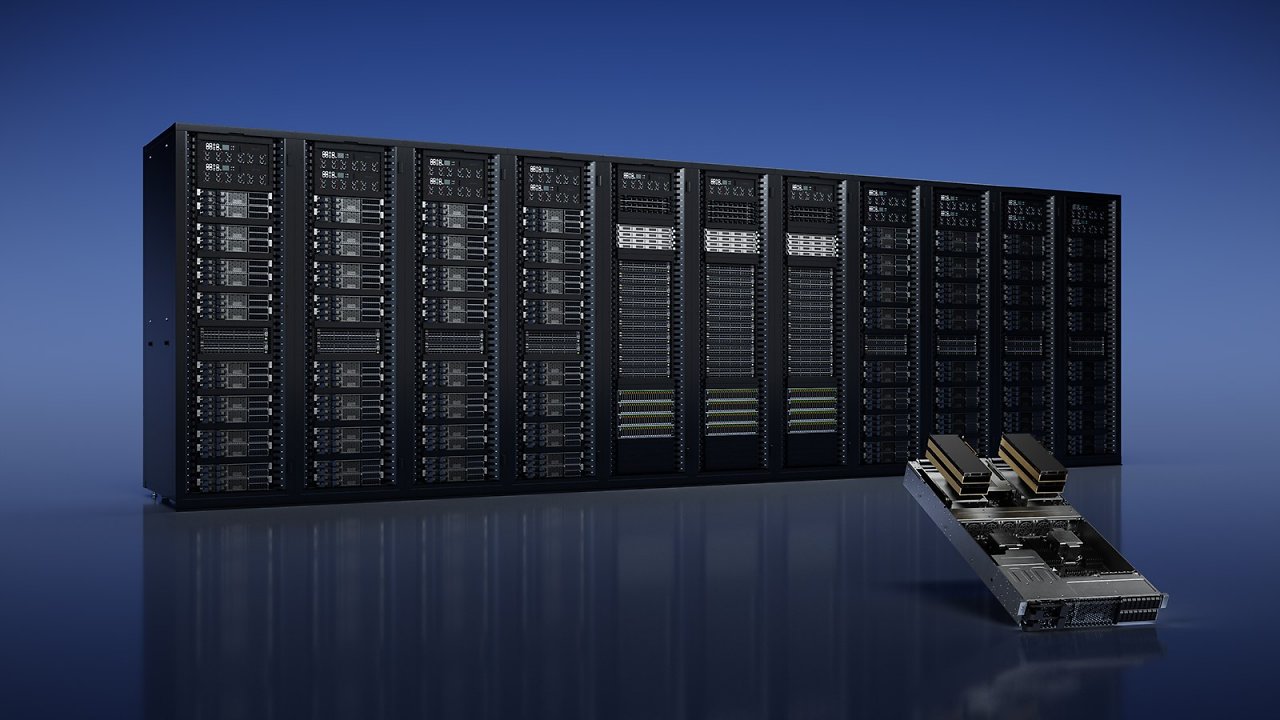 Nvidia OVX der dritten Generation: Datencomputersystem zum Erstellen und Berechnen virtueller Welten (Metaverse).