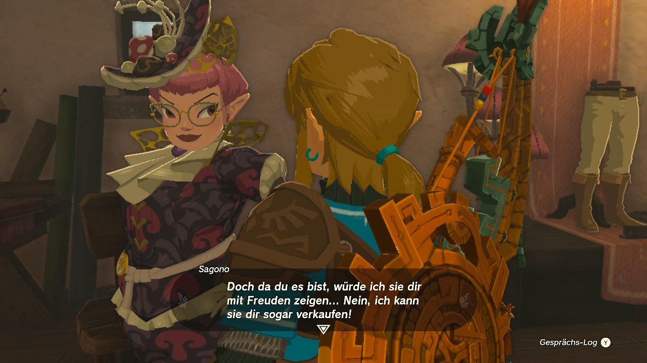 Designerin Sagono in The Legend of Zelda: Tears of the Kingdom