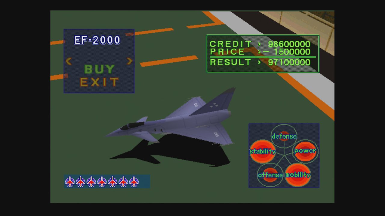 Eurofighter in Flugzeug-Shop