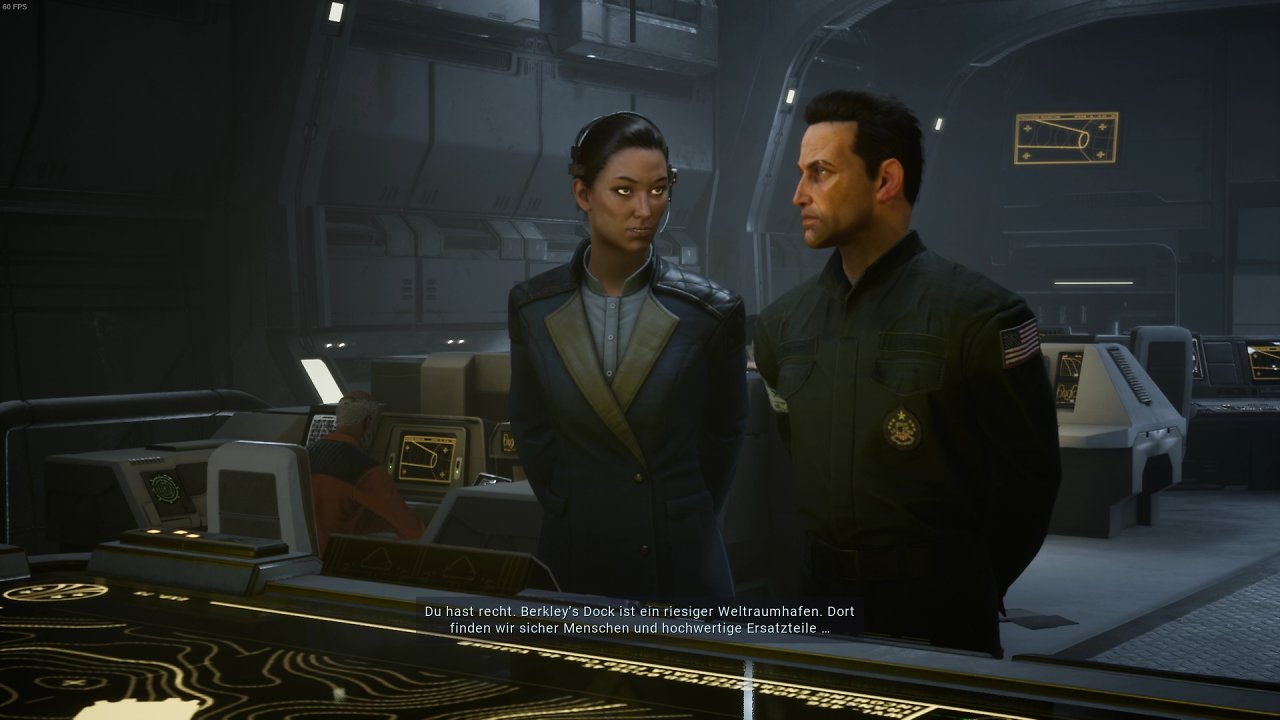 Nicht so charmant wie Ripley, Hicks & Co, aber für das Spiel ausreichend: die beiden Hauptfiguren.