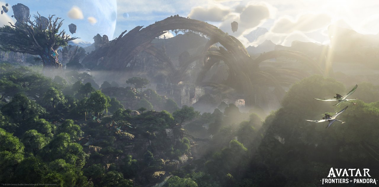 Bild einer Waldlandschaft von Pandora.