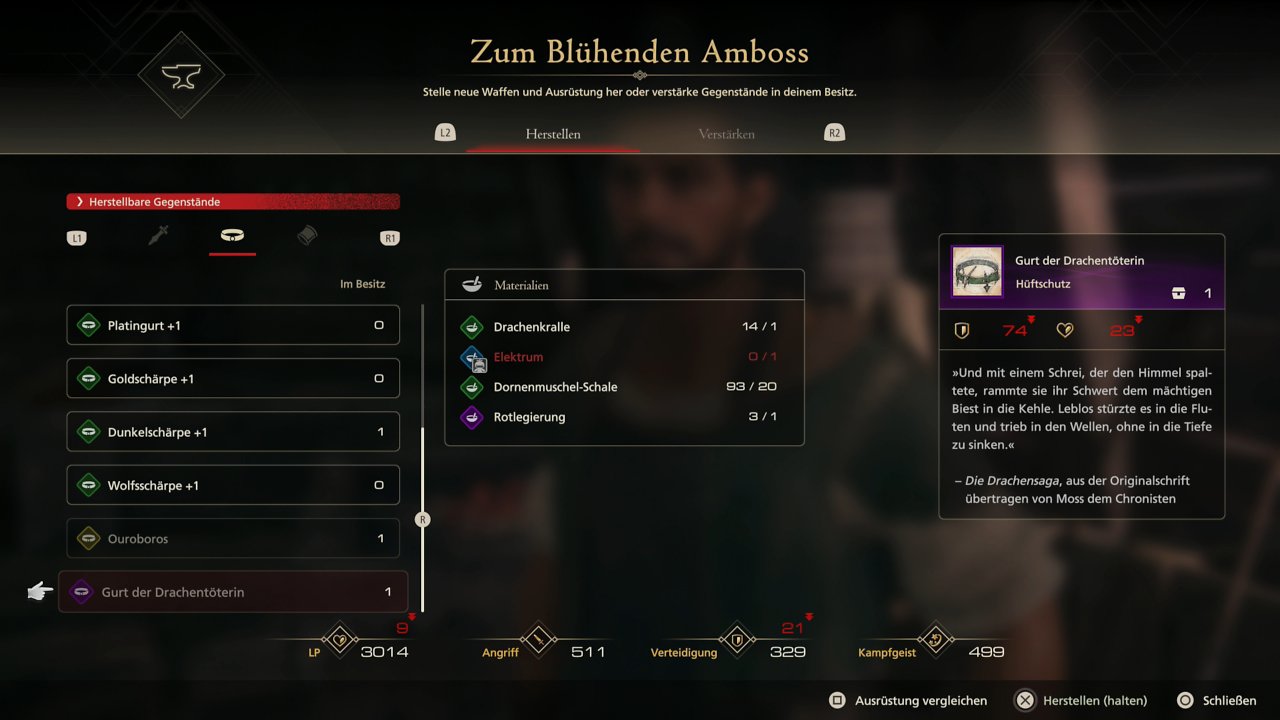 Final Fantasy 16: Ultima-Waffe schmieden, Gtterdmmerung herstellen,  Orichalcum finden