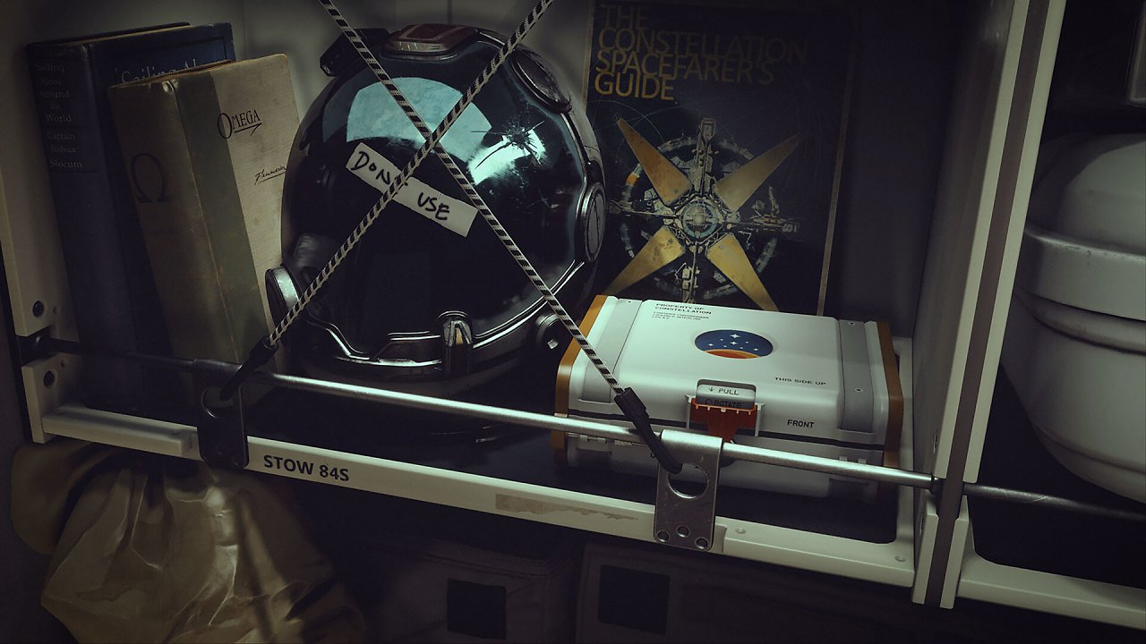 Helm und Kiste in Starfield