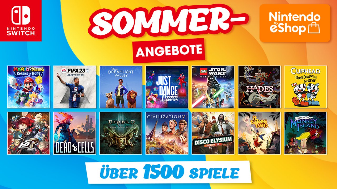 [06/06/2023] Nintendo eShop Sommer Angebote: Jetzt zuschlagen & Rabatte bis zu 80% sichern!
