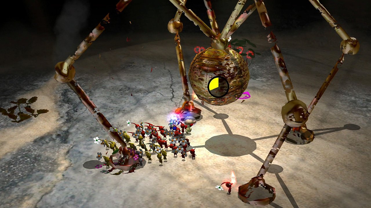 Spinnenbein Gegner in Pikmin 2