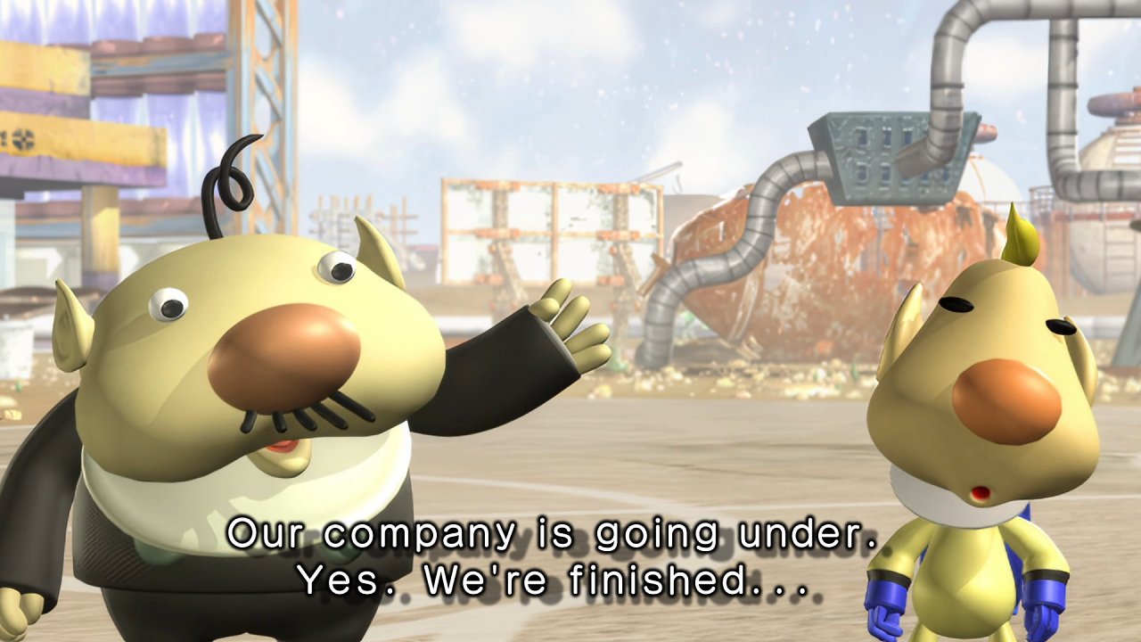 Louie und der Chef in Pikmin 2