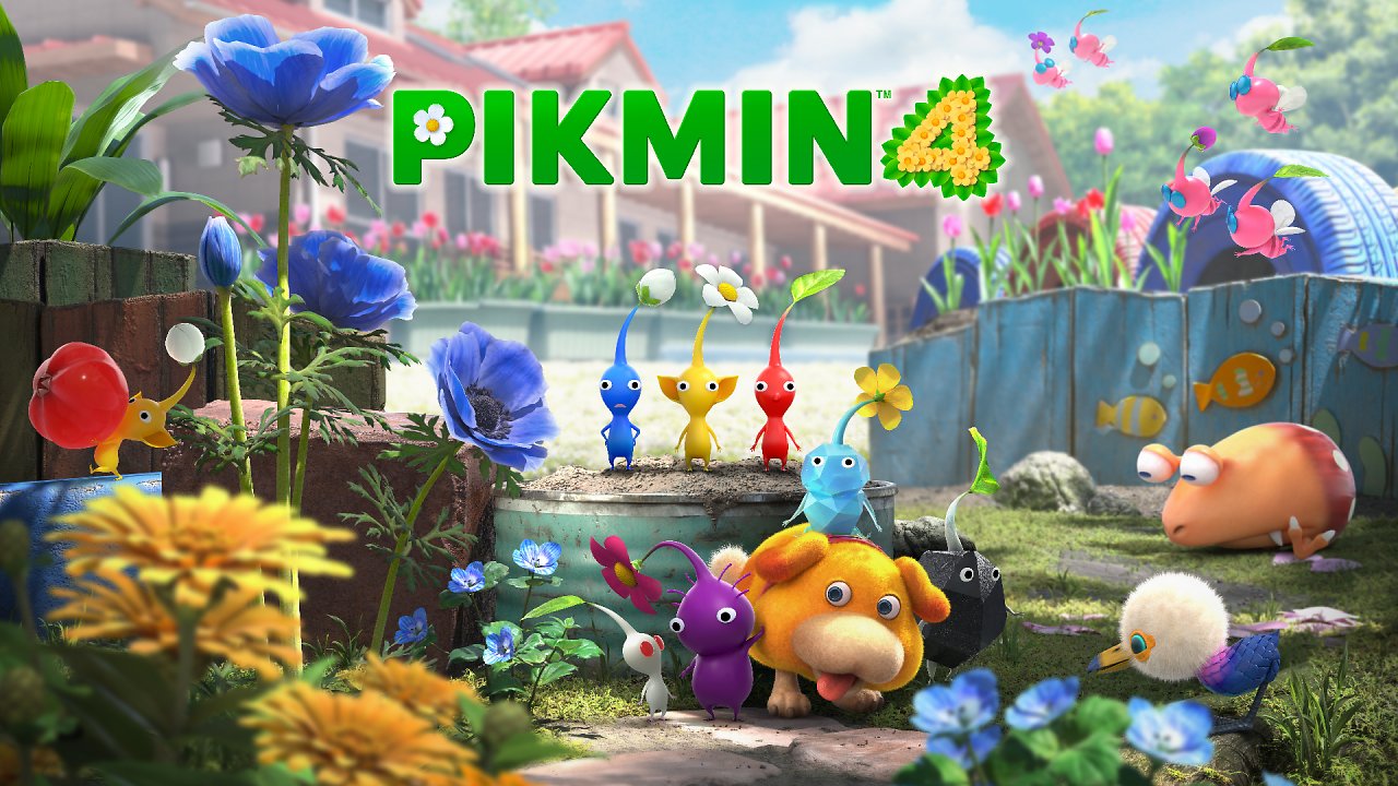 Offizielles Artwork zu Pikmin 4