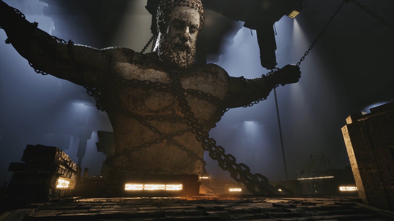 Prometheus angekettet