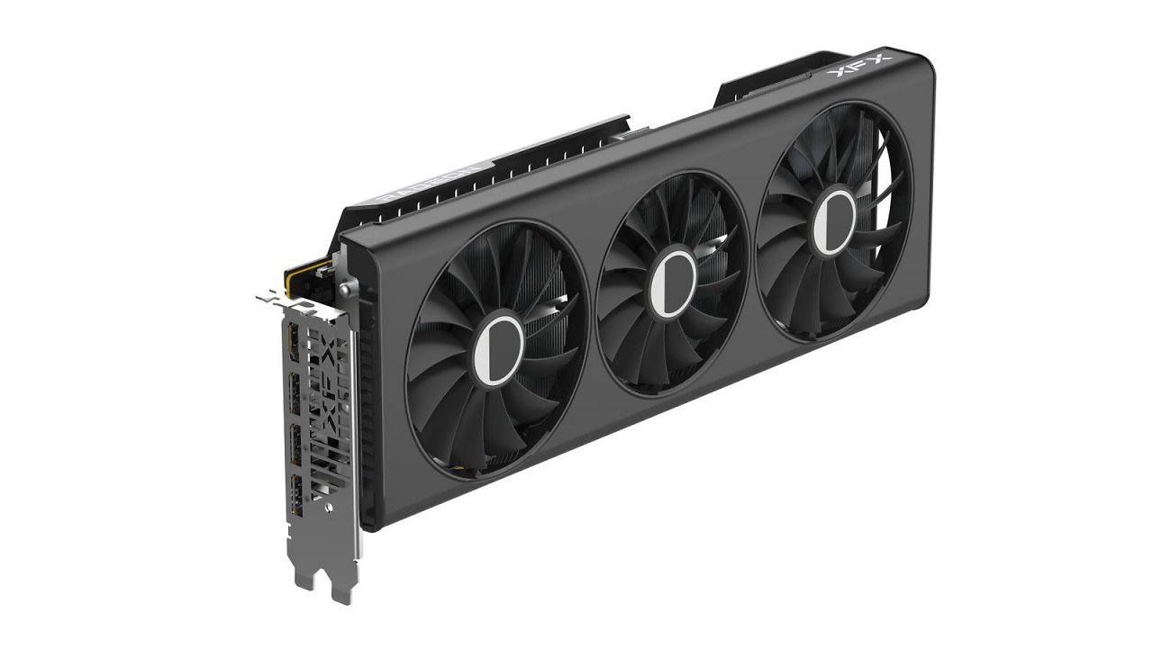 XFX Speedster QICK Radeon RX 7700 XT Black Edition