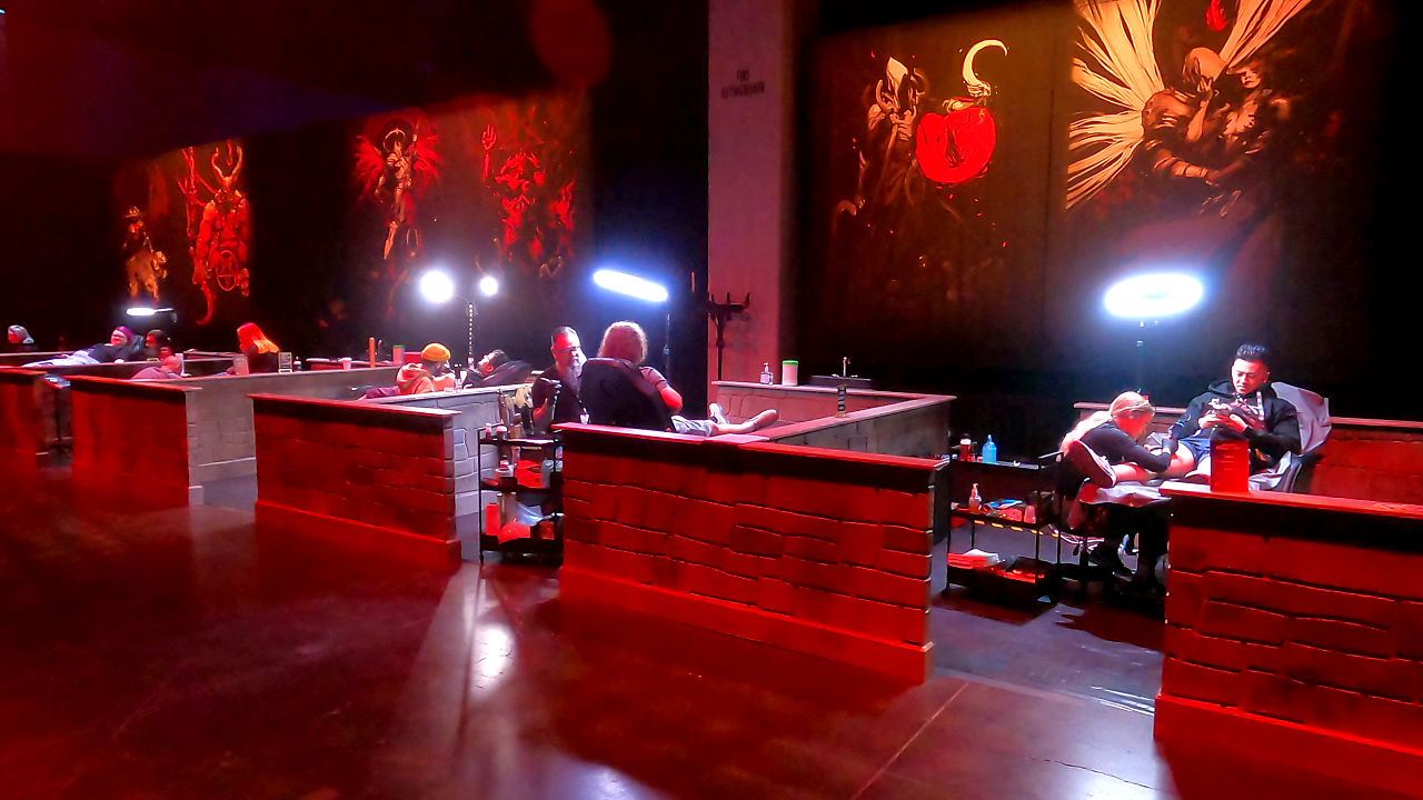 [07/11/2023] In der Diablo-Halle konnte man sich sogar tätowieren lassen. Das schmerzte viele Gäste weniger als die Ankündigungen rund um ihr Lieblingsspiel.