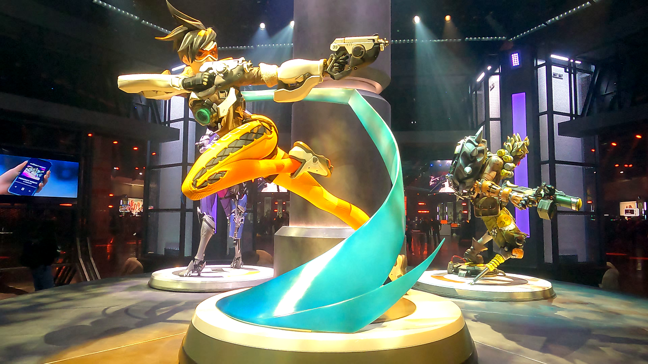 [07/11/2023] Overwatch nahm zwei der vier Hallen in Beschlag und ist nach wie vor sehr wichtig für Blizzard.