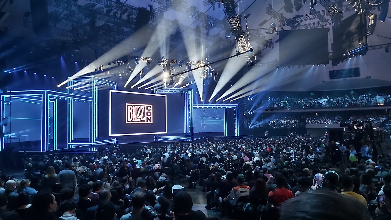[07/11/2023] Die Arena des Conventions Center war viel zu klein für alle Besucher der BlizzCon 2023.