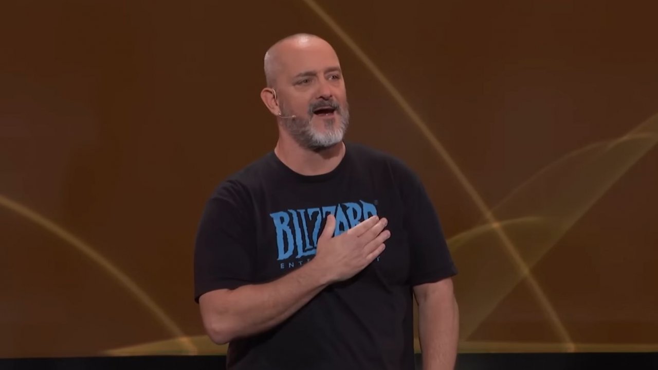 [06/11/2023] Da ist er: Chris Metzen in der Eröffnungszeremonie der BlizzCon 2023.