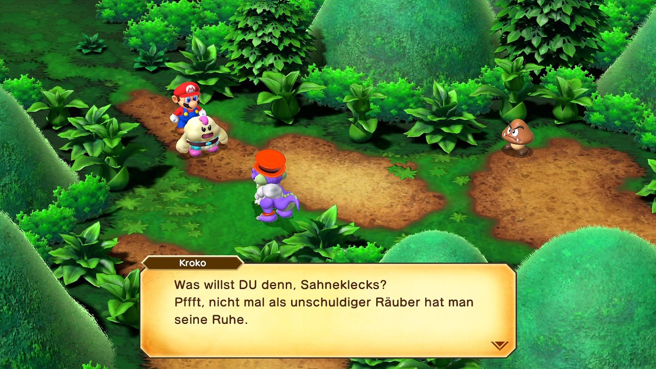 Dank dem Remake erleben wir Super Mario RPG zum ersten Mal komplett auf Deutsch.