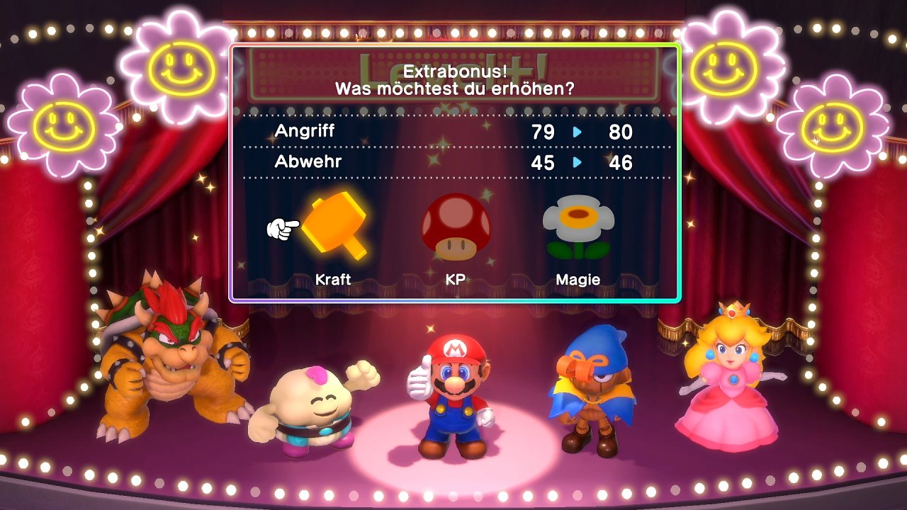 Das Levelsystem funktioniert genau so wie im Original, es gibt keine neuen Features, Klassen oder Talente.
