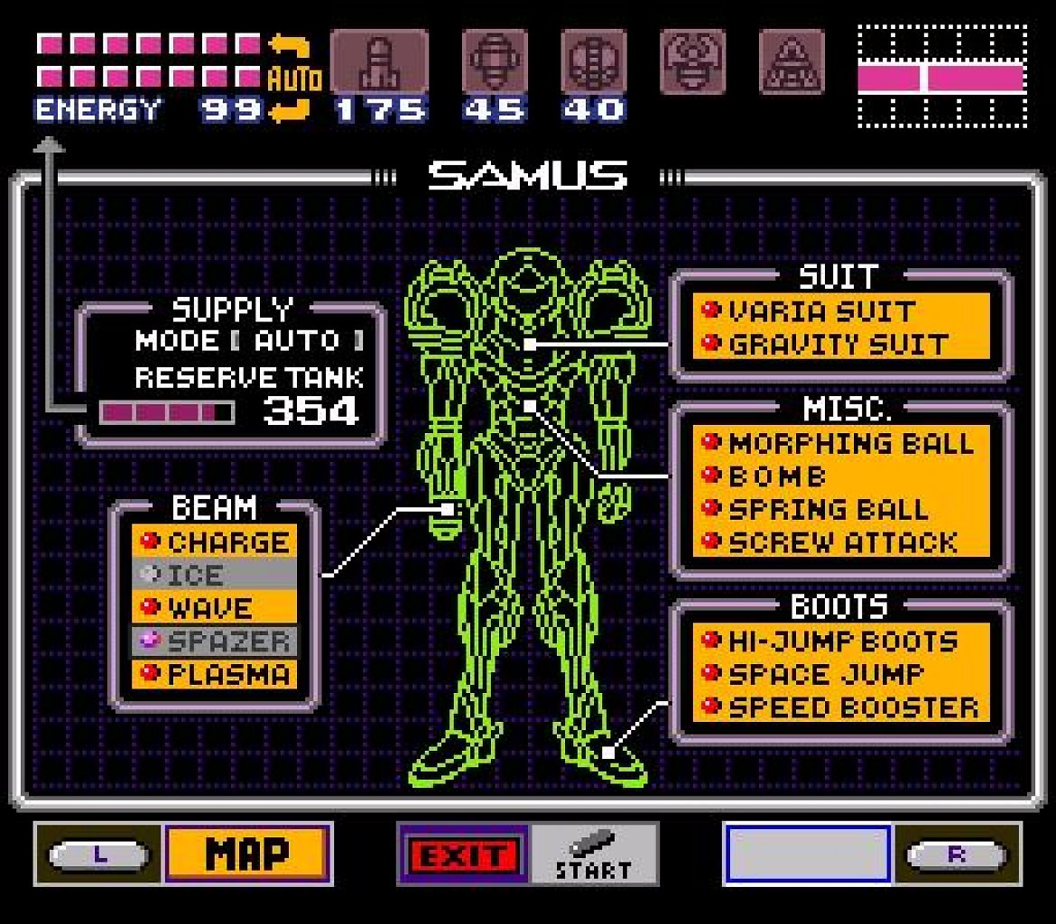 Super Metroid (SNES)