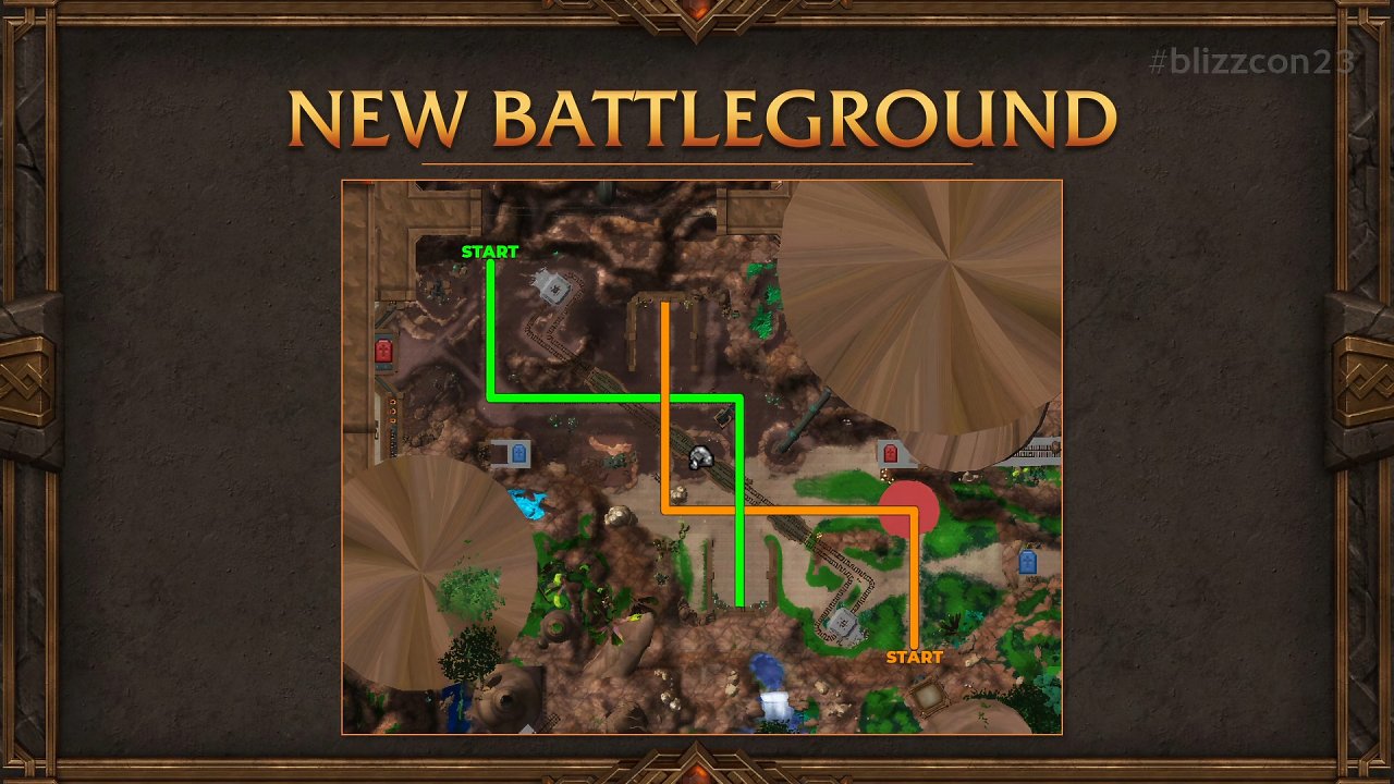 [04/11/2023] Der Aufbau des neuen Schlachtfelds aus WoW : The War Within.