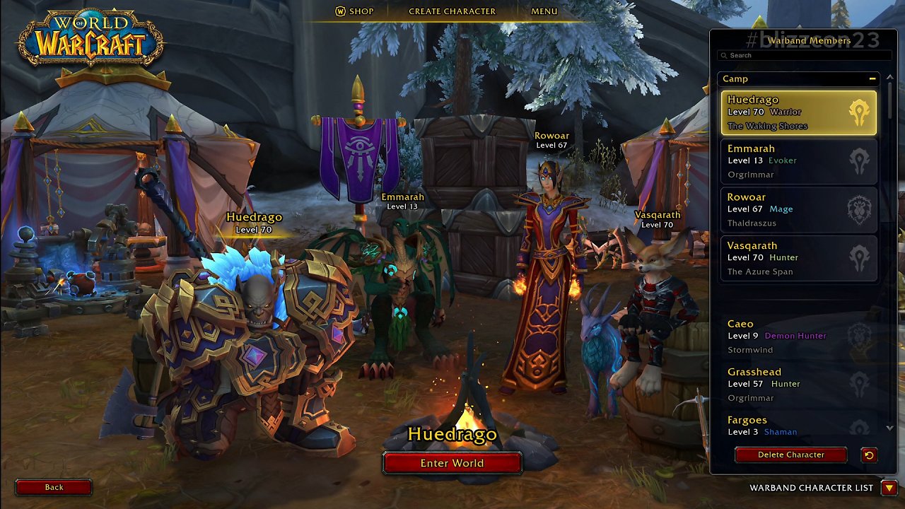 [04/11/2023] Das neue Feature der Kriegsmeuten in WoW The War Within auf der BlizzCon 2023.