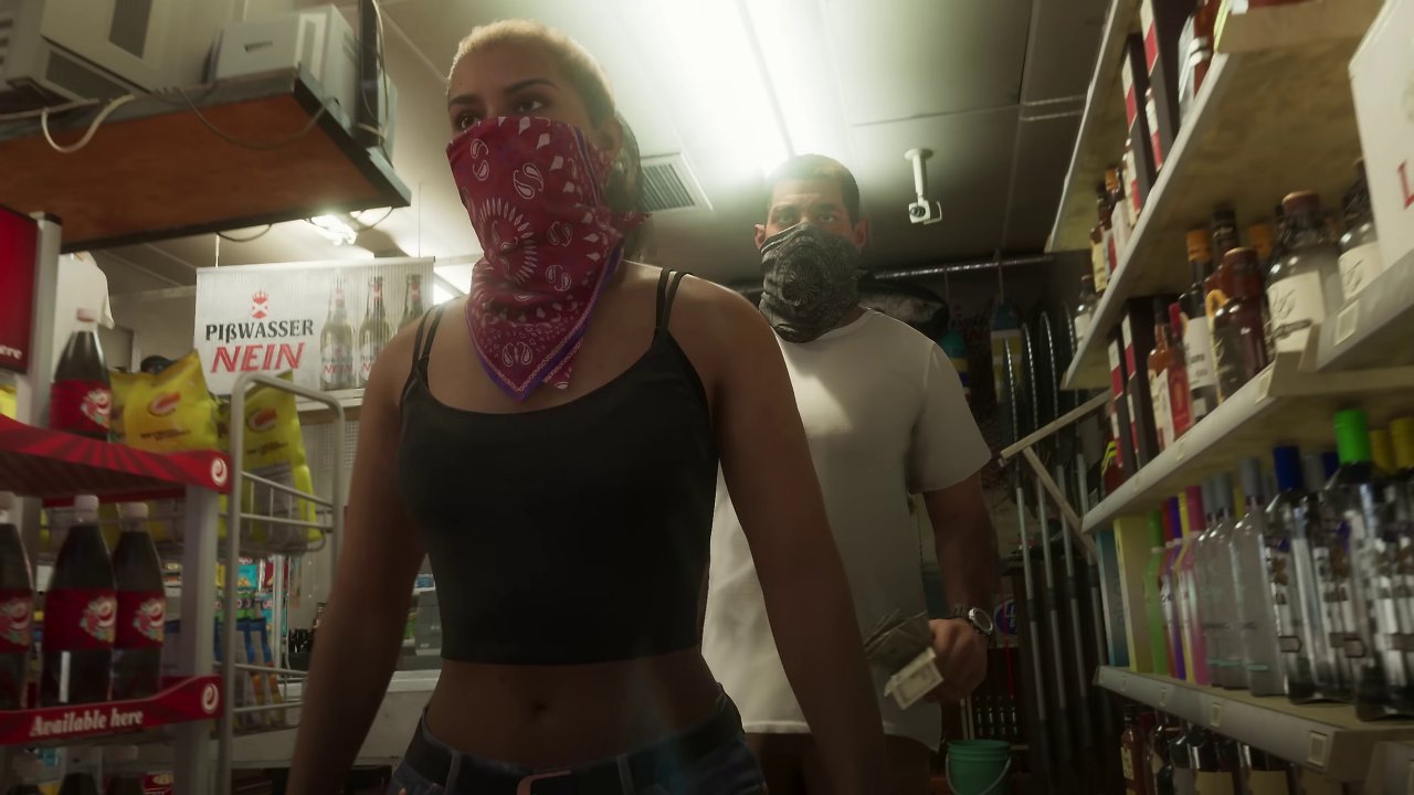 Shop in Vice City.