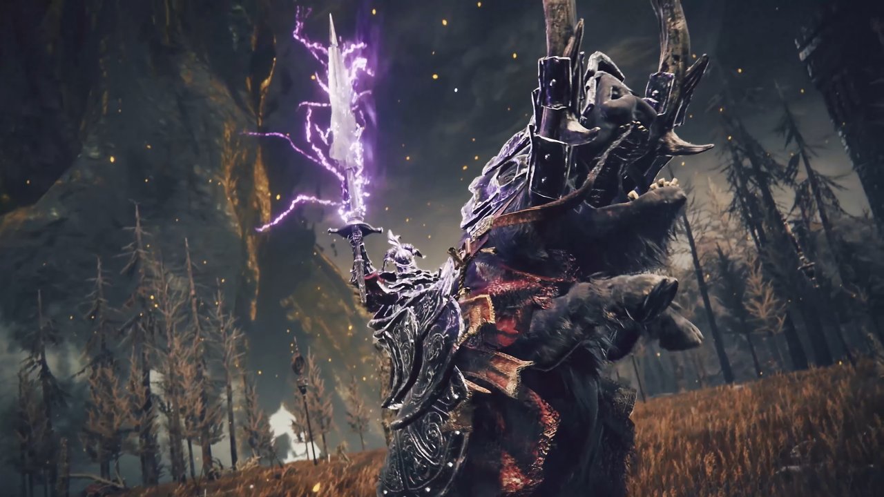 Ritter auf dem Pferd im Elden Ring DLC Shadow of the Erdtree