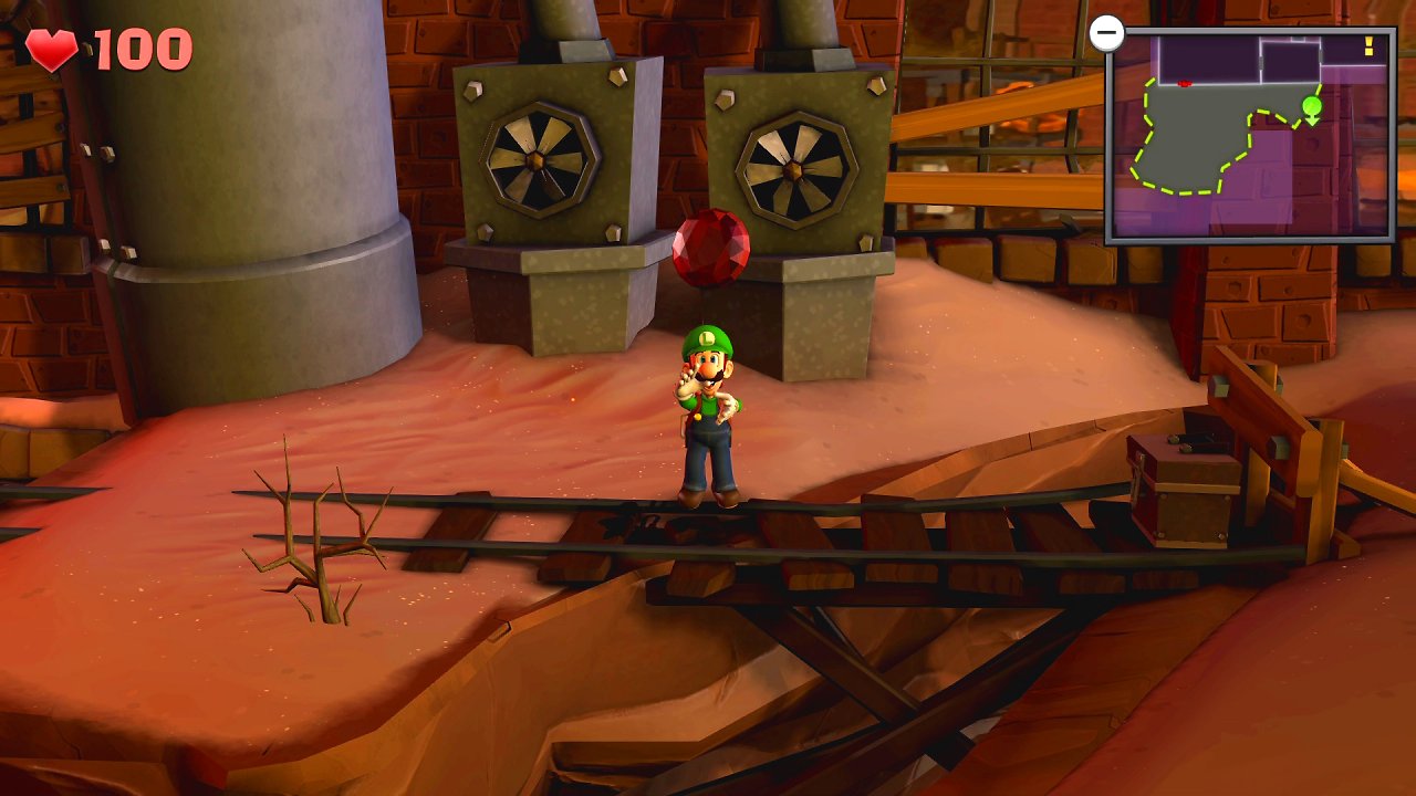 Fundort eines Juwels in Luigi's Mansion 2 HD