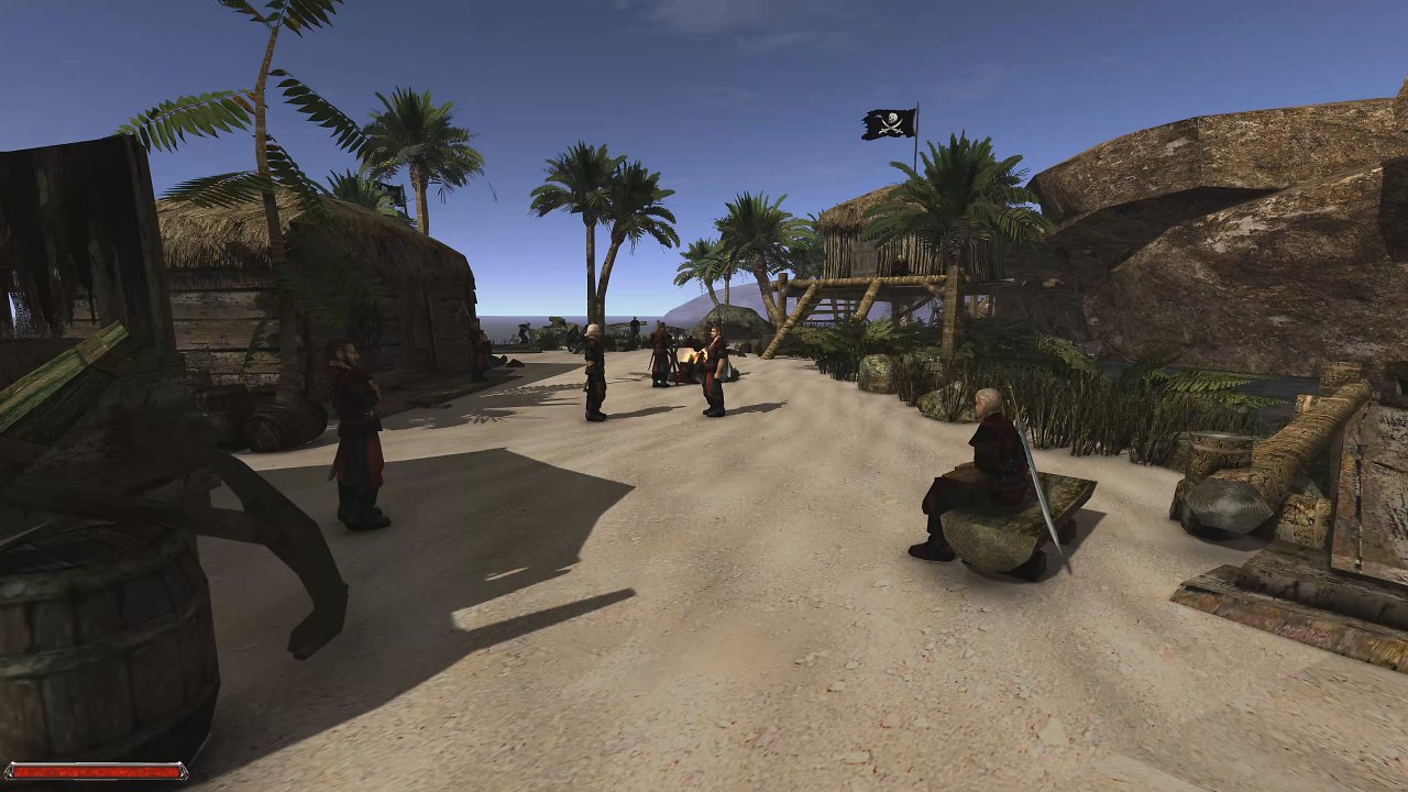Der Piratenstrand von Gothic 2: Die Nacht des Raben