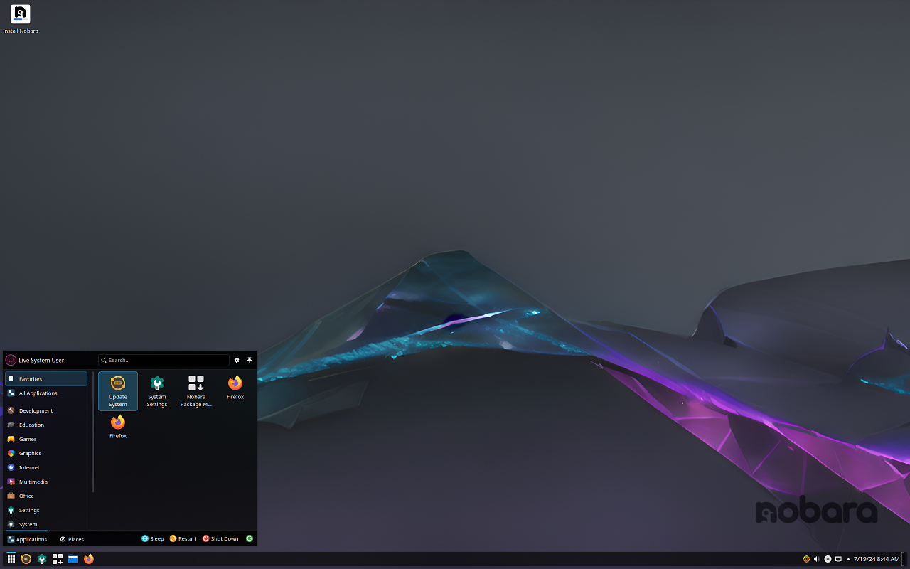 [22/07/2024] Nobara Linux