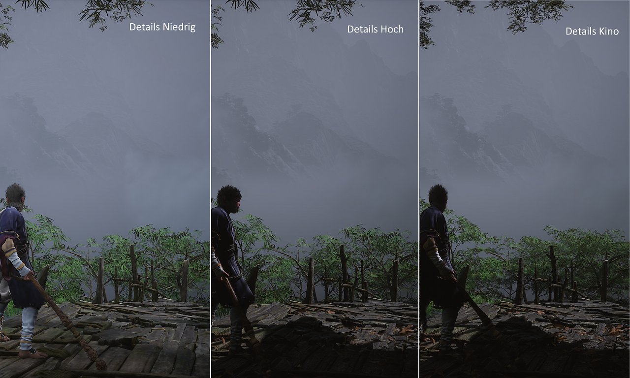 [22/08/2024] Black Myth: Wukong - Grafikvergleich