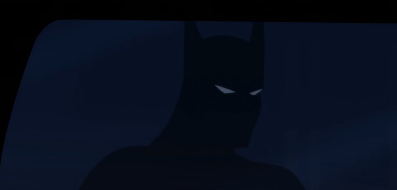 Batman in der Nahaufnahme