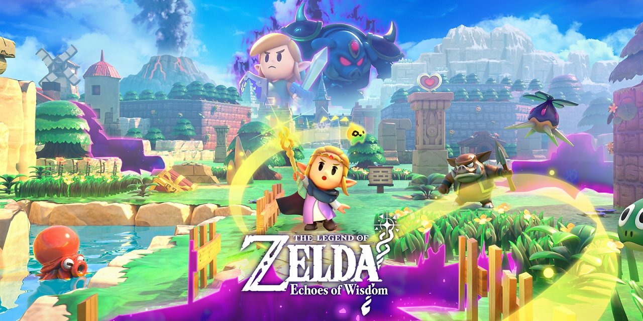 Das Key Artwork zu The Legend of Zelda: Echoes of Wisdom