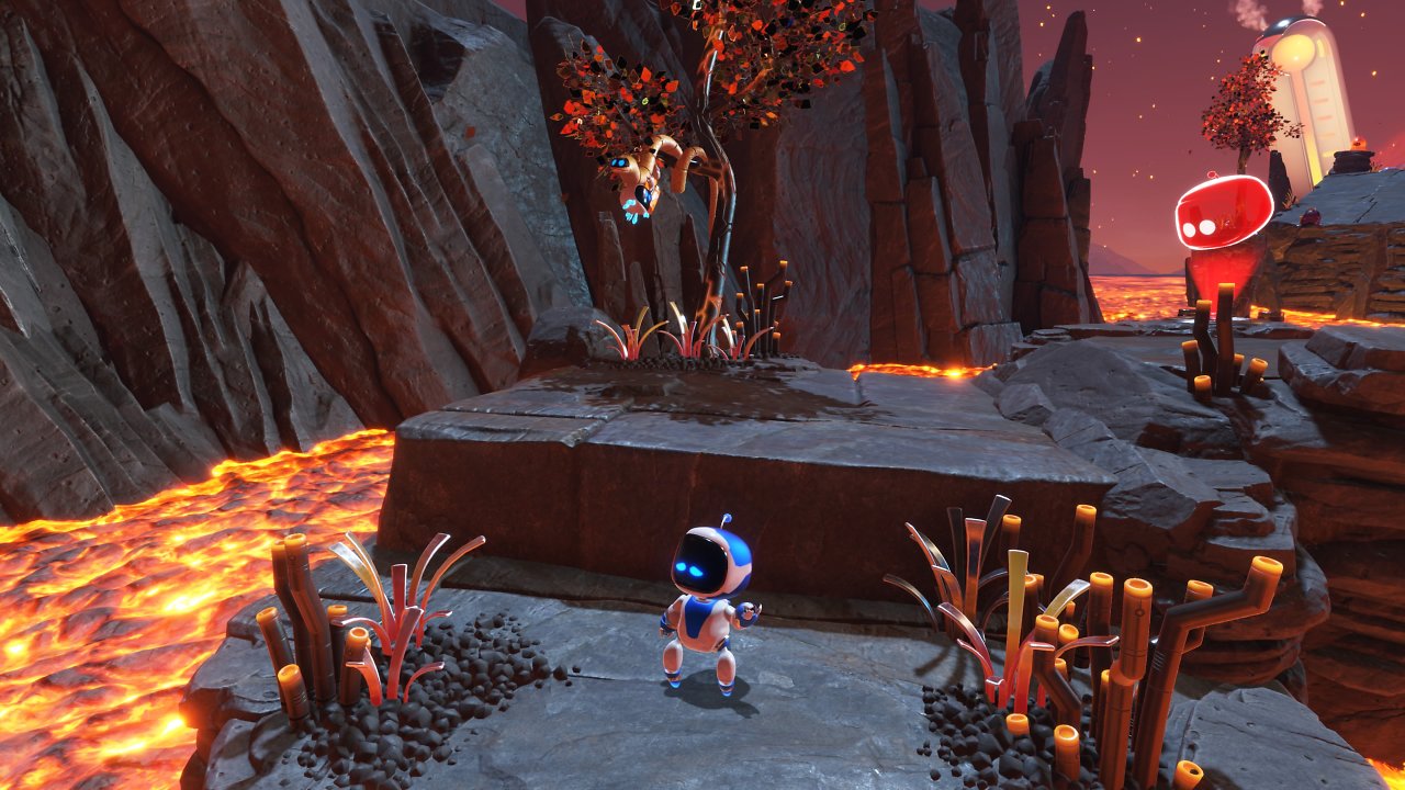 Astro Bot rettet einen anderen Bot