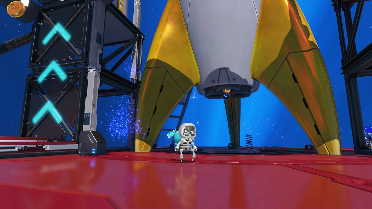 Astro Bot rettet einen anderen Bot