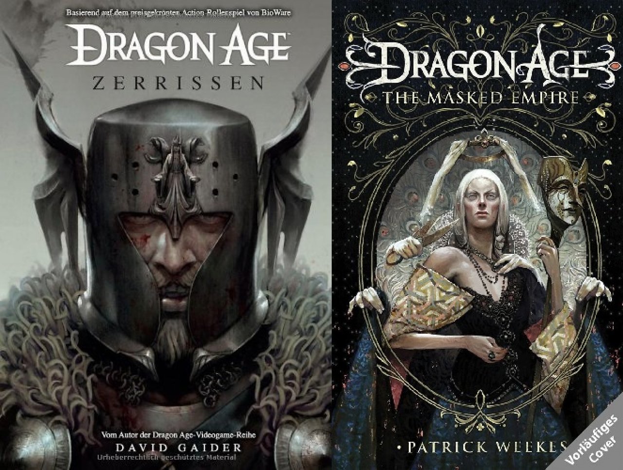 Cover von Zerrissen und Das maskierte Imperium
